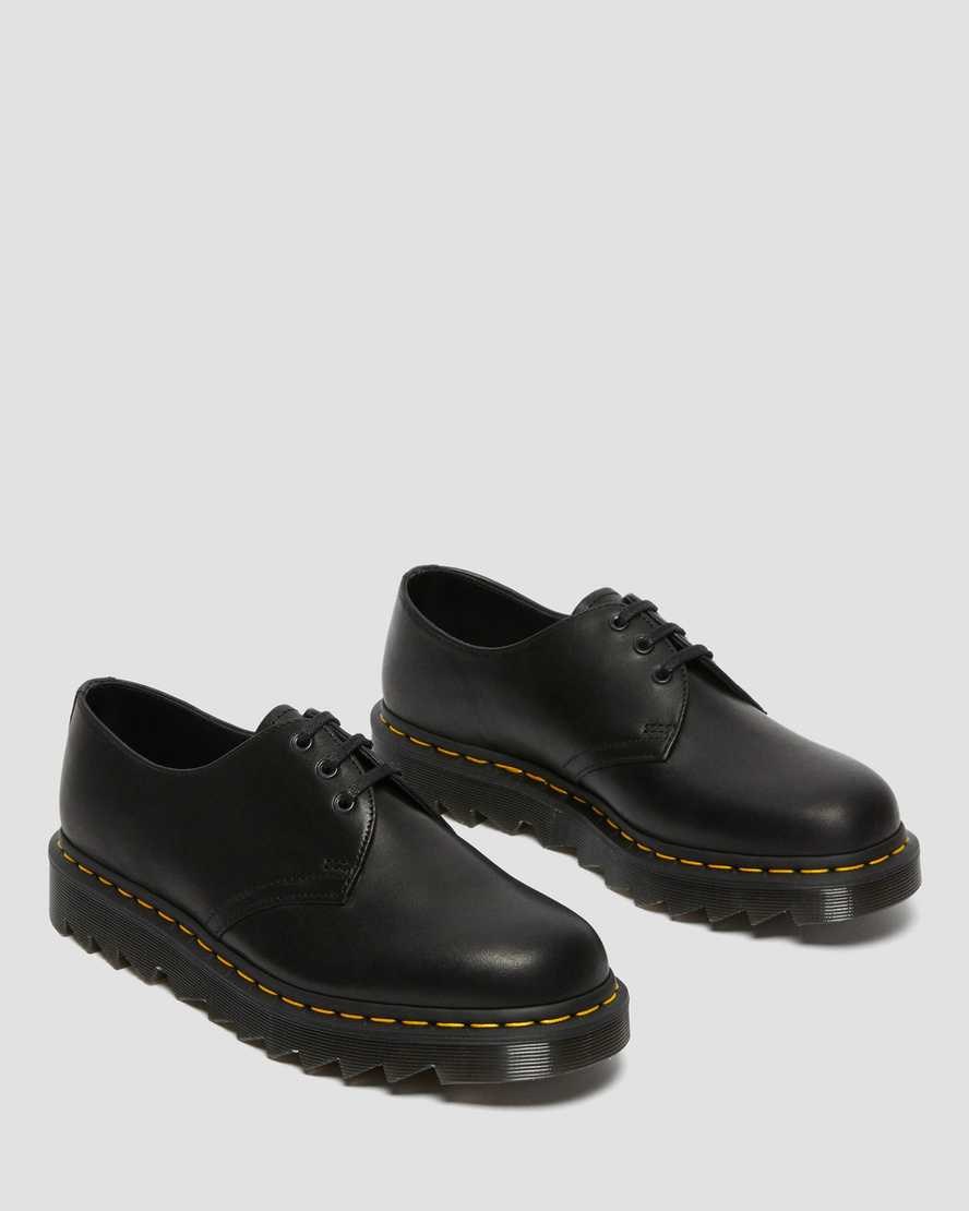 Dr Martens 1461 Ziggy Leder Oxfords Schuhe Herren Schwarz | ZUY-041793