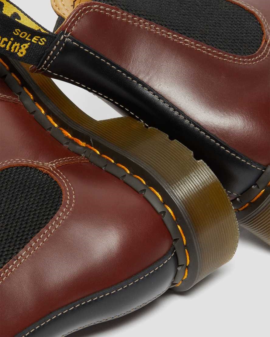 Dr Martens 2976 Abruzzo Leder Stiefeletten Herren Braun Schwarz | PEO-047513