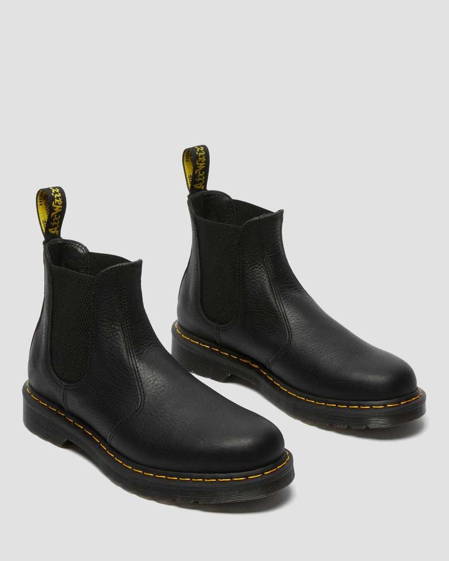 Dr Martens 2976 Ambassador Leder Chelsea Stiefel Herren Schwarz | SZA-604379