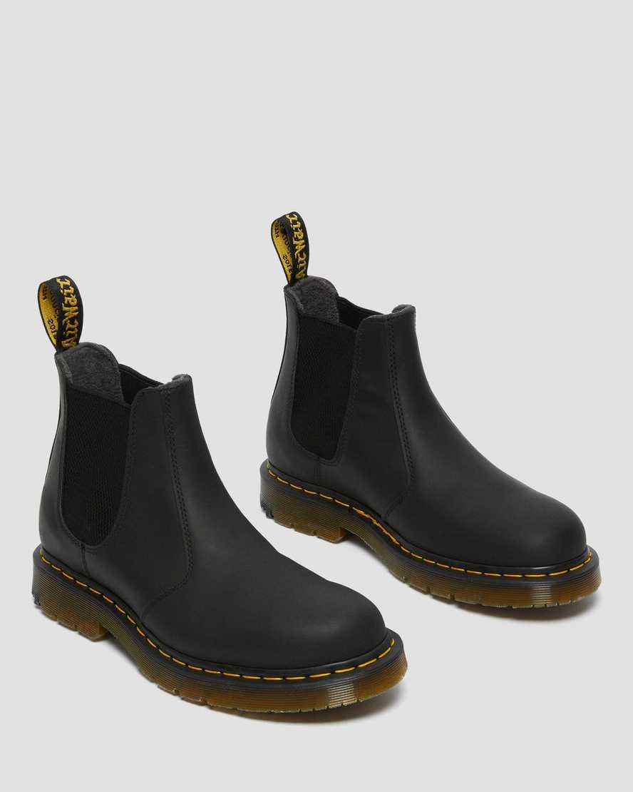 Dr Martens 2976 DM's Wintergrip Chelsea Stiefel Herren Schwarz | ZGK-936451