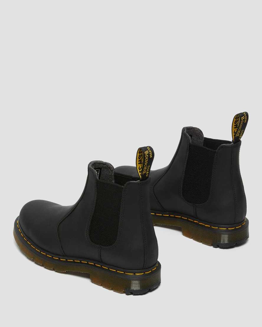 Dr Martens 2976 DM's Wintergrip Chelsea Stiefel Herren Schwarz | ZGK-936451