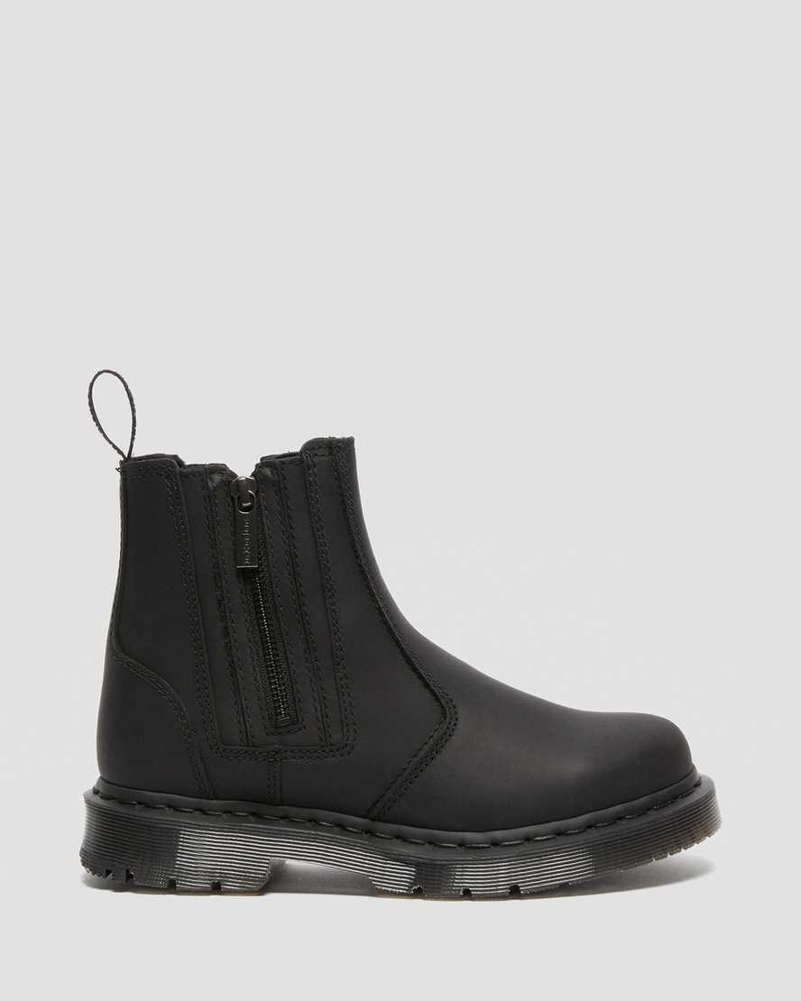 Dr Martens 2976 DM's Wintergrip Zip Stiefeletten Damen Schwarz | DIU-195043