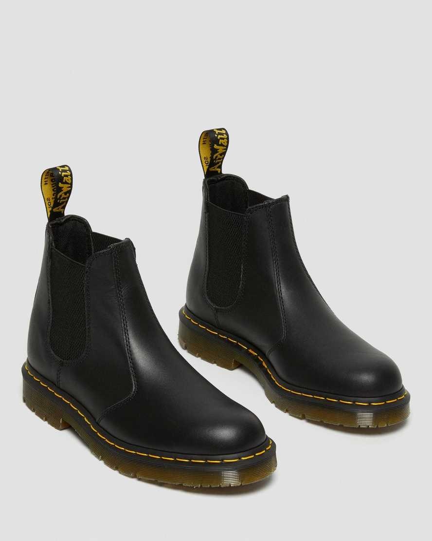 Dr Martens 2976 Slip Resistant Leder Stiefeletten Herren Schwarz | JXT-092831