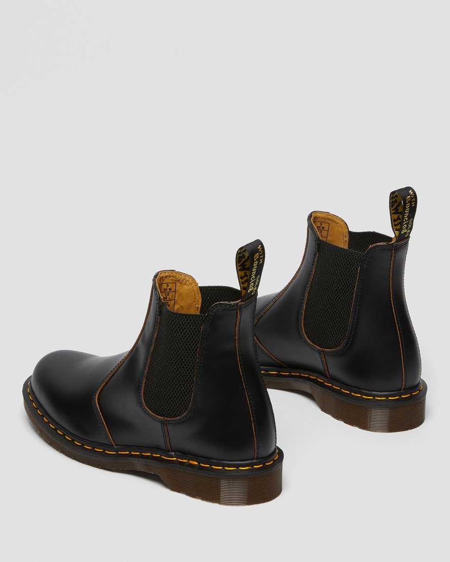 Dr Martens 2976 Vintage Made In England Stiefeletten Herren Schwarz | MFB-724198