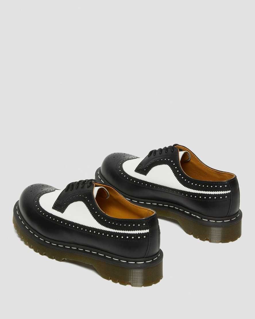 Dr Martens 3989 Bex Smooth Leder Oxfords Schuhe Herren Schwarz | IXB-163758