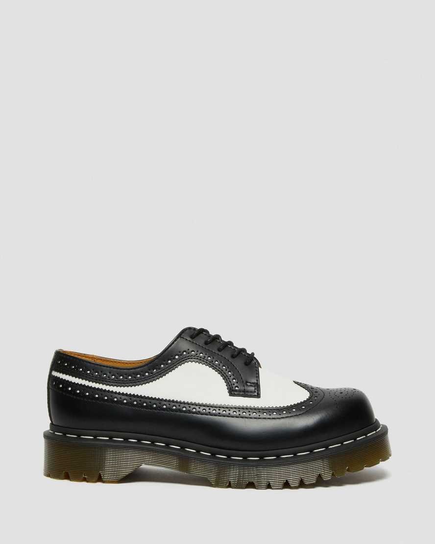 Dr Martens 3989 Bex Smooth Leder Oxfords Schuhe Herren Schwarz | IXB-163758