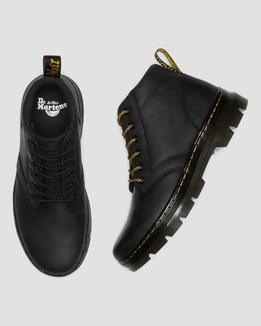 Dr Martens Bonny Leder Stiefeletten Herren Schwarz | GFM-459817