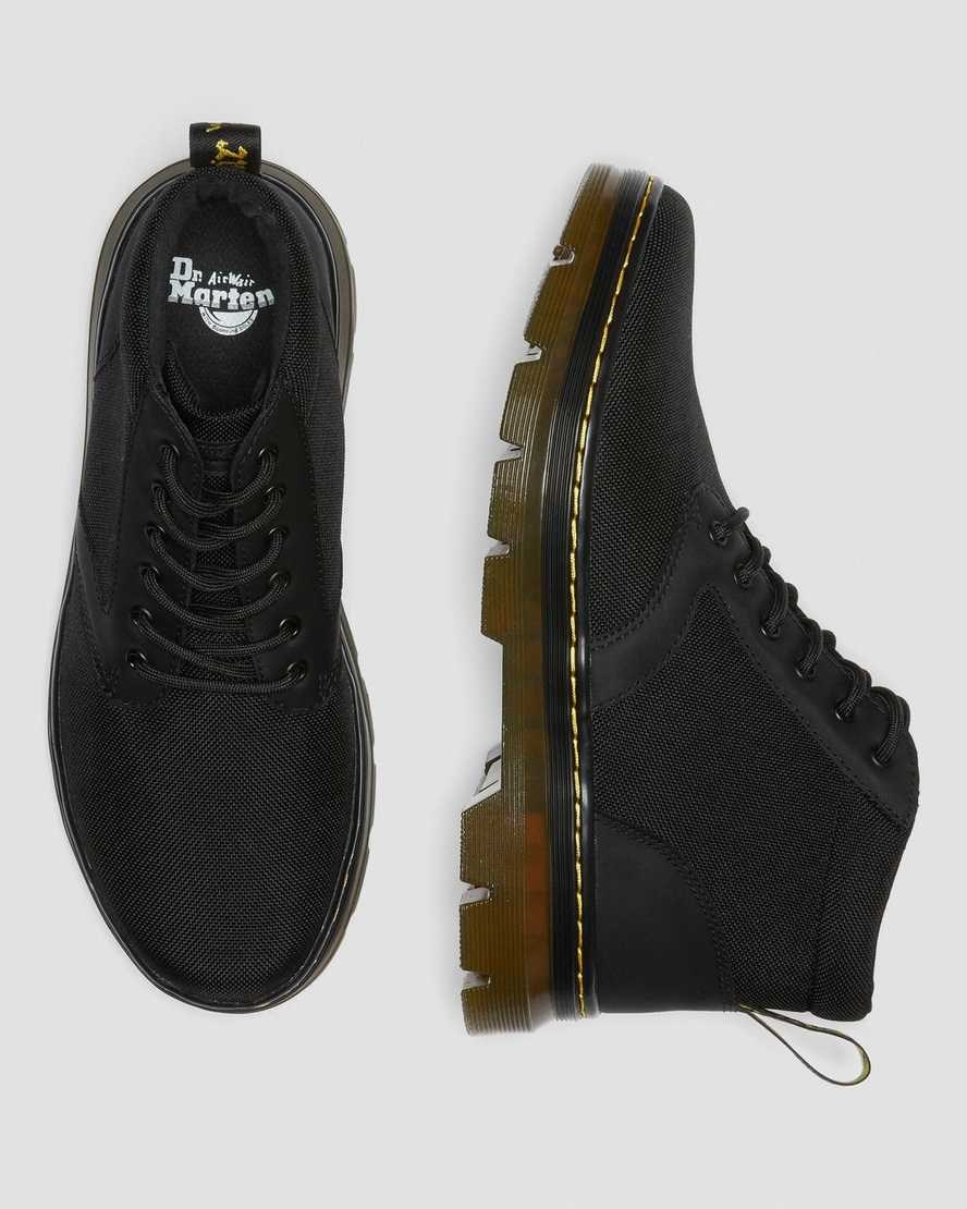 Dr Martens Bonny Poly Schnürstiefel Herren Schwarz | ELB-376514