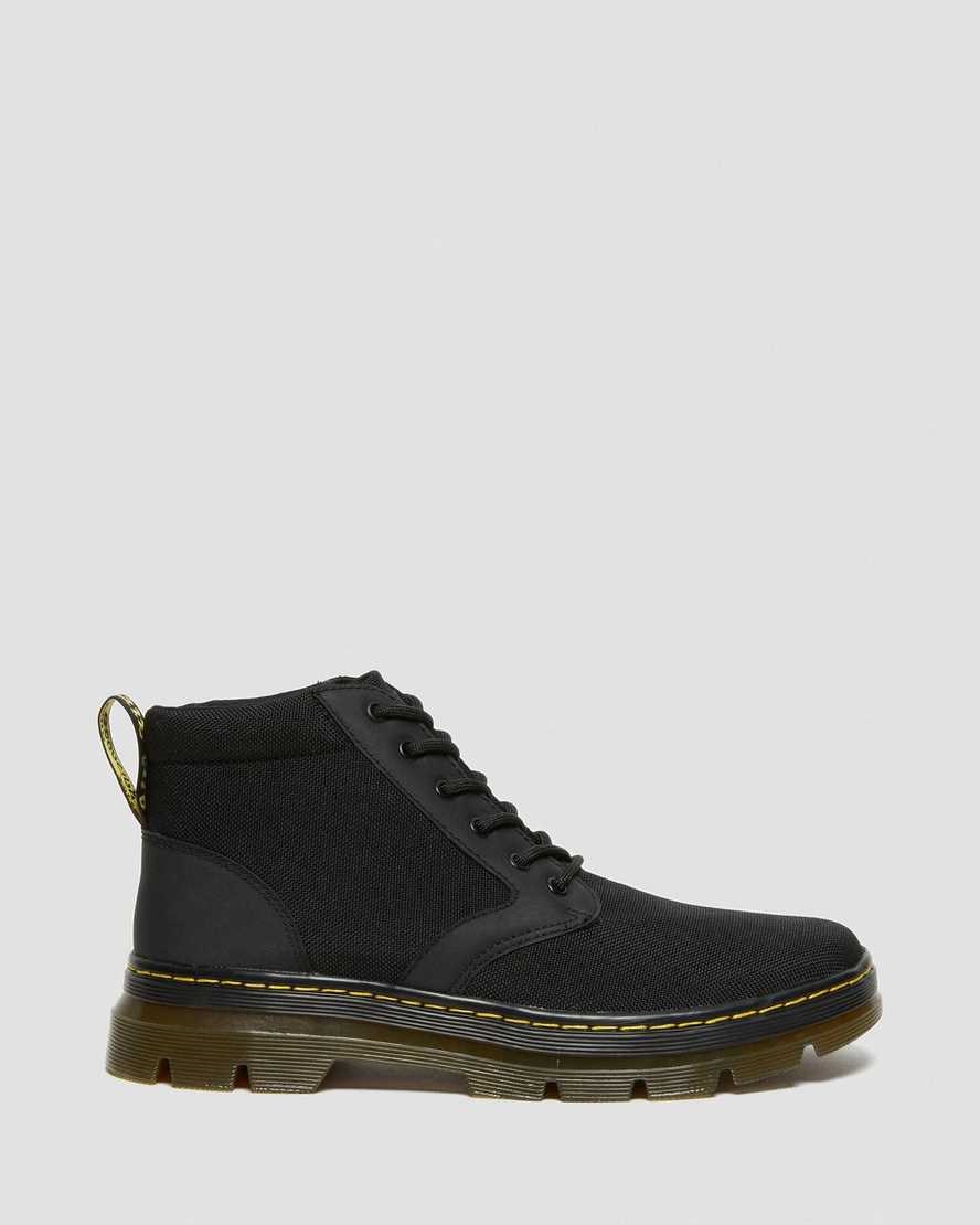 Dr Martens Bonny Poly Schnürstiefel Herren Schwarz | ELB-376514