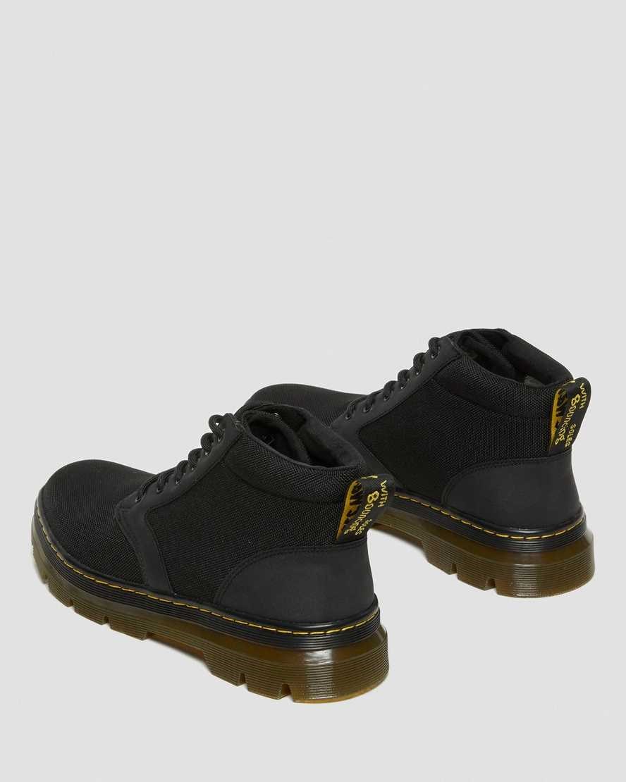 Dr Martens Bonny Poly Schnürstiefel Herren Schwarz | ELB-376514