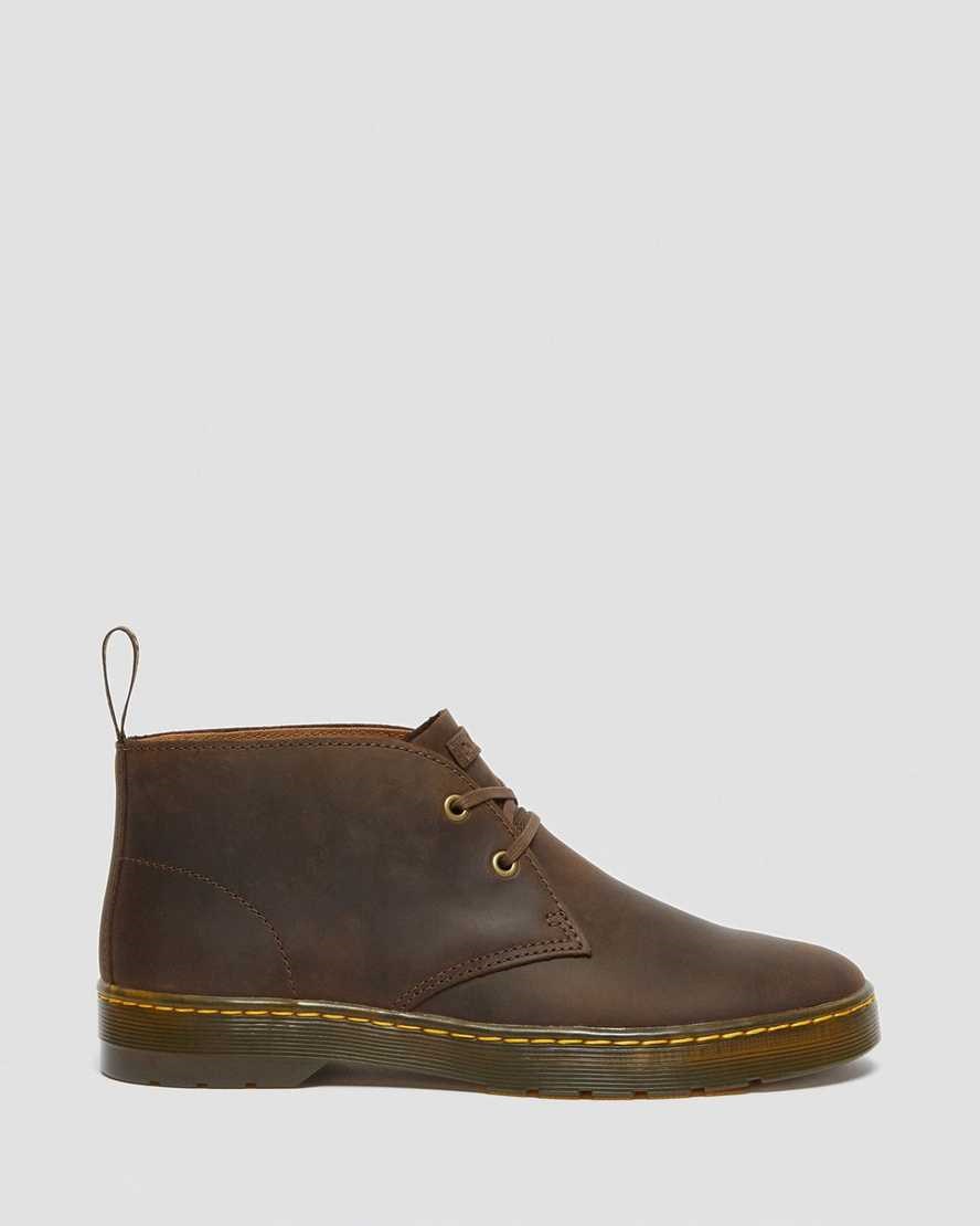 Dr Martens Cabrillo Crazy Horse Leder Desert Stiefeletten Herren Braun | GKF-527163