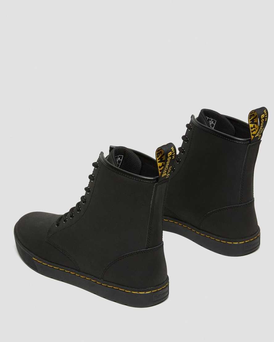 Dr Martens Cairo Leder Lässige Shoes Schnürstiefel Herren Schwarz | QGY-841273