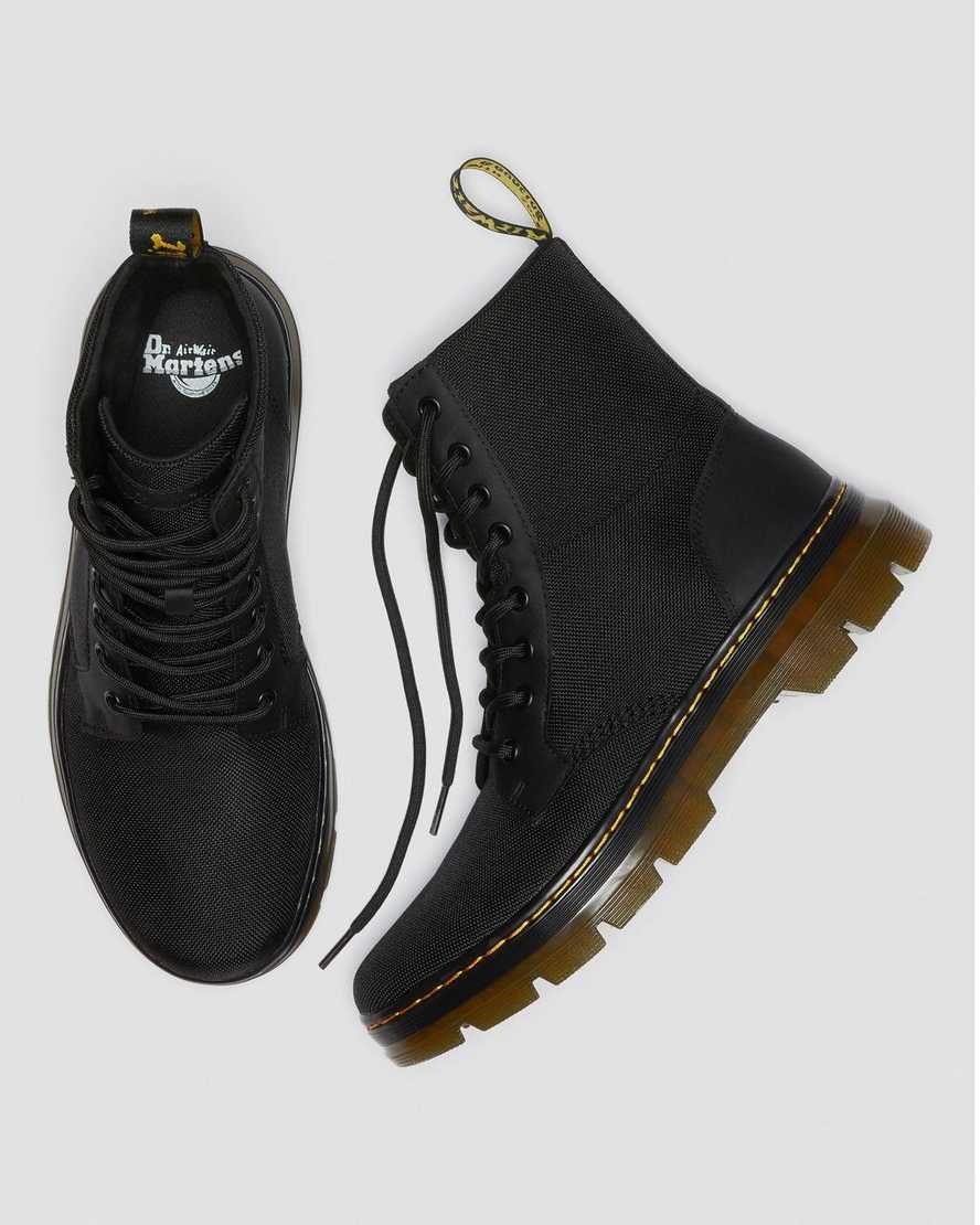 Dr Martens Combs Poly Stiefeletten Herren Schwarz | MQW-685342