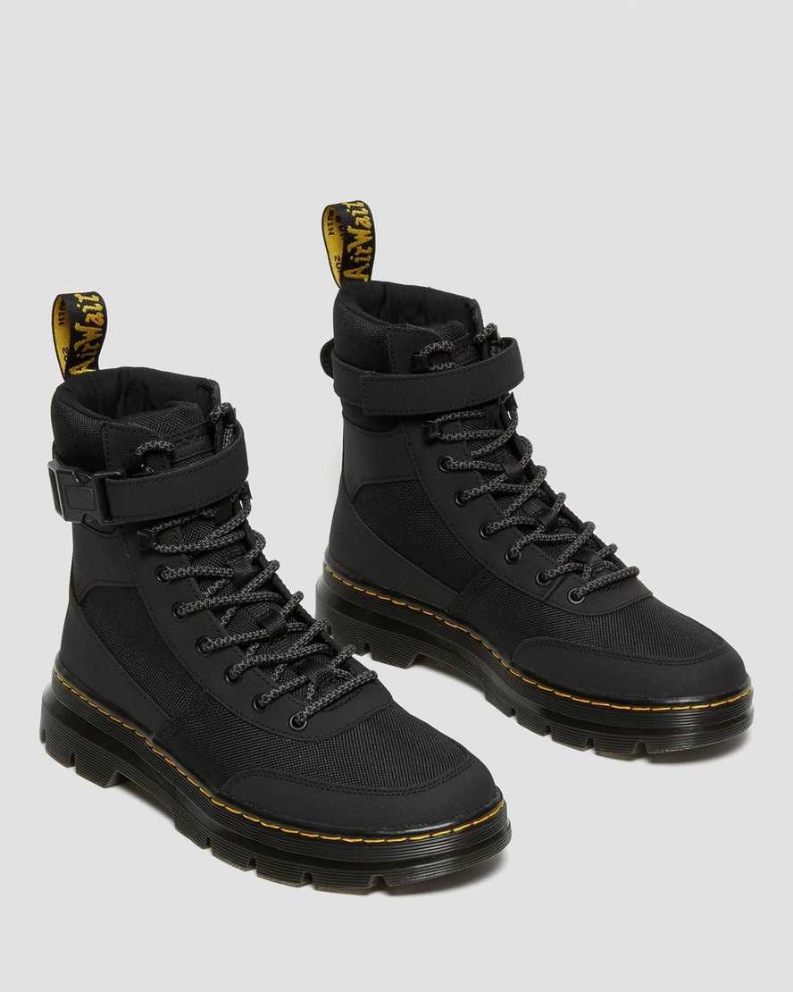 Dr Martens Combs Tech Extra Tough Poly Stiefeletten Herren Schwarz | BOM-145803