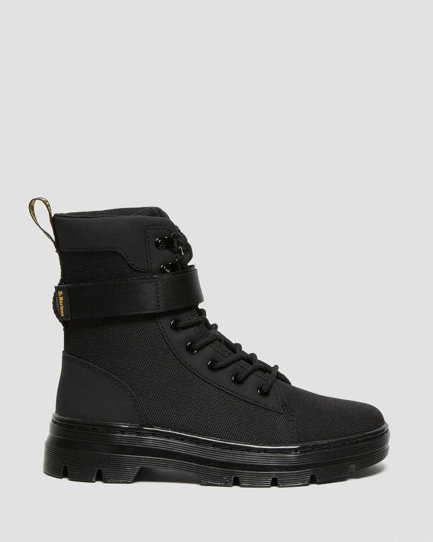 Dr Martens Combs Tech Extra Tough Schnürstiefel Damen Schwarz | CKZ-345869