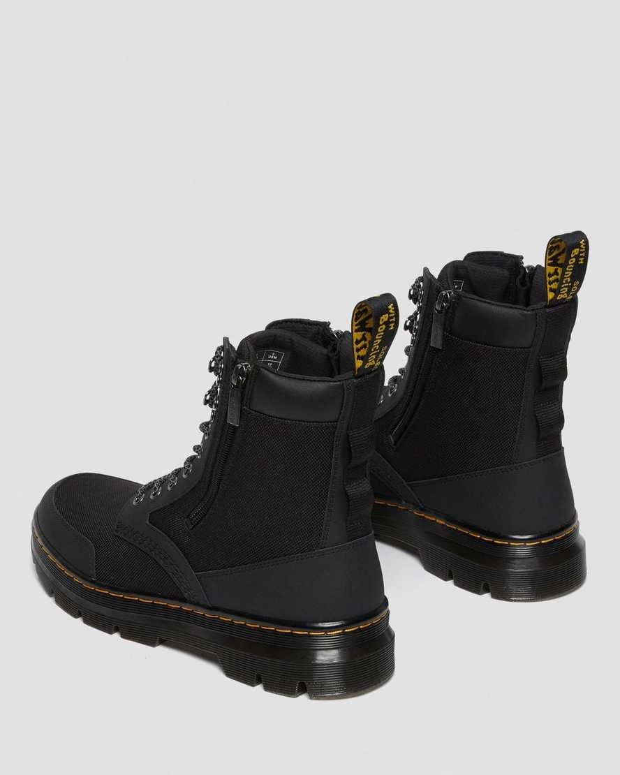 Dr Martens Combs Zip Schnürstiefel Damen Schwarz | ANY-201539