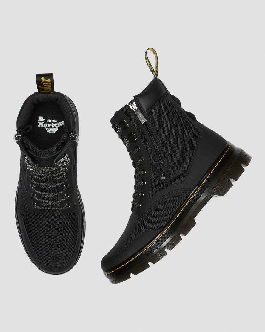 Dr Martens Combs Zip Schnürstiefel Damen Schwarz | ANY-201539