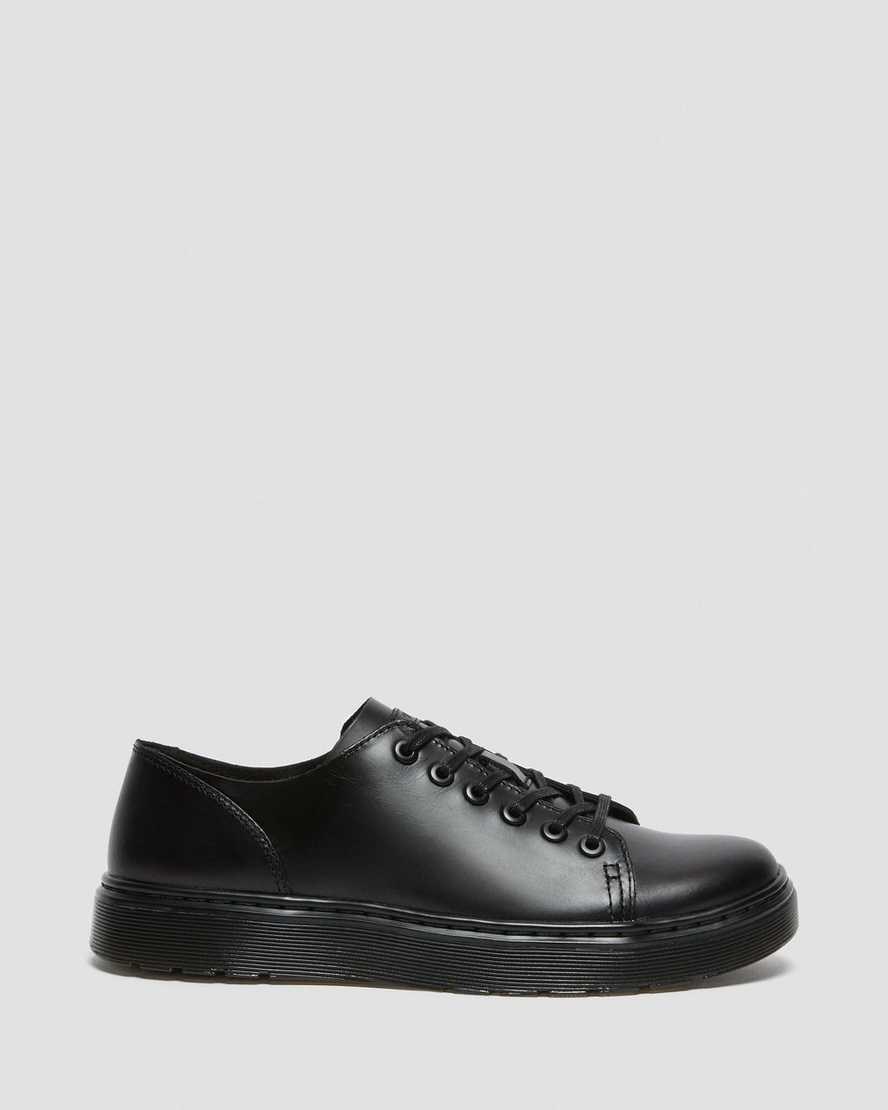 Dr Martens Dante Brando Leder Oxfords Schuhe Herren Schwarz | FGV-685792