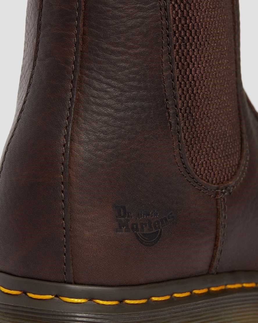 Dr Martens Fellside Chelsea Arbeits Chelsea Stiefel Herren Dunkelbraun | XVK-170268