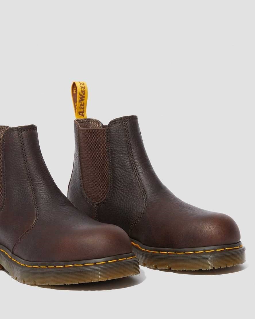 Dr Martens Fellside Chelsea Arbeits Chelsea Stiefel Herren Dunkelbraun | XVK-170268