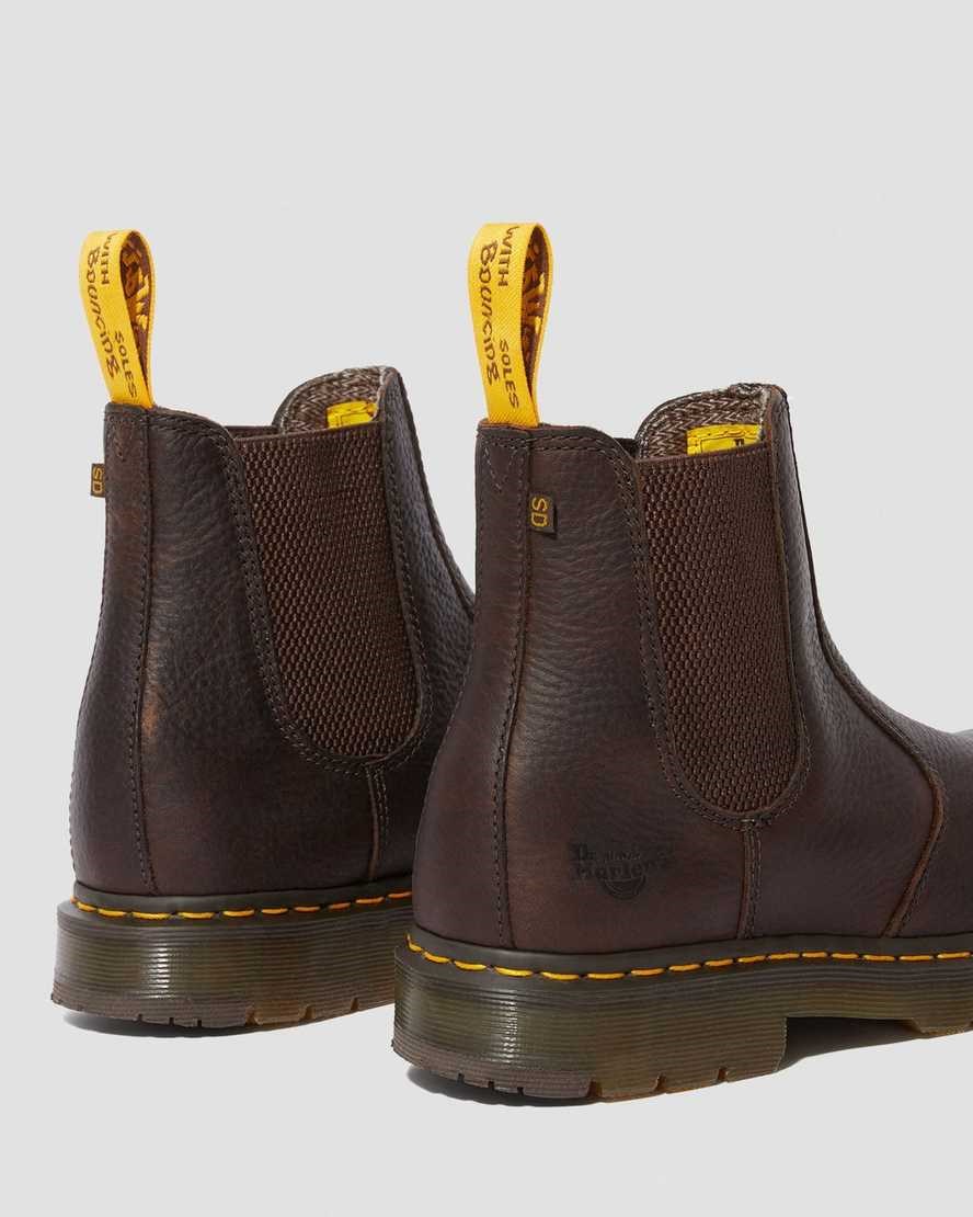 Dr Martens Fellside Chelsea Arbeits Stiefeletten Herren Dunkelbraun | VRK-563018