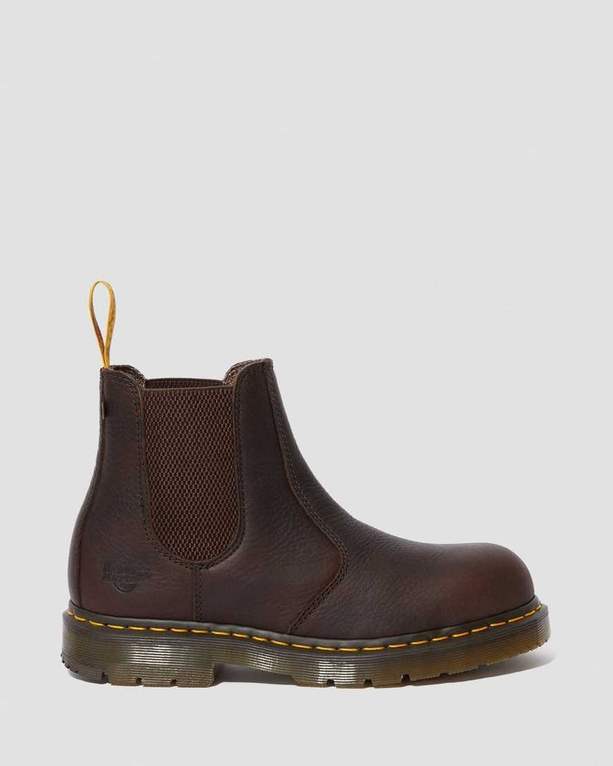 Dr Martens Fellside Chelsea Arbeits Stiefeletten Herren Dunkelbraun | VRK-563018