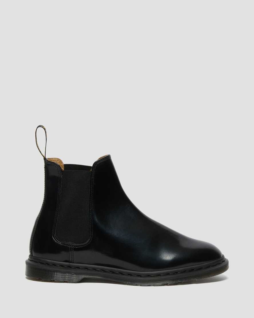 Dr Martens Graeme II Smooth Leder Chelsea Stiefel Herren Schwarz | KDL-615073