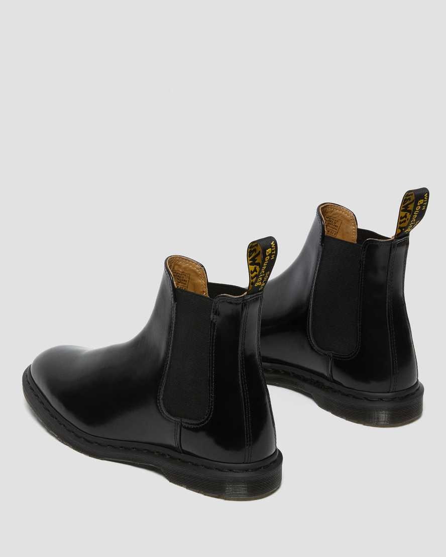 Dr Martens Graeme II Smooth Leder Stiefeletten Herren Schwarz | DFH-395021