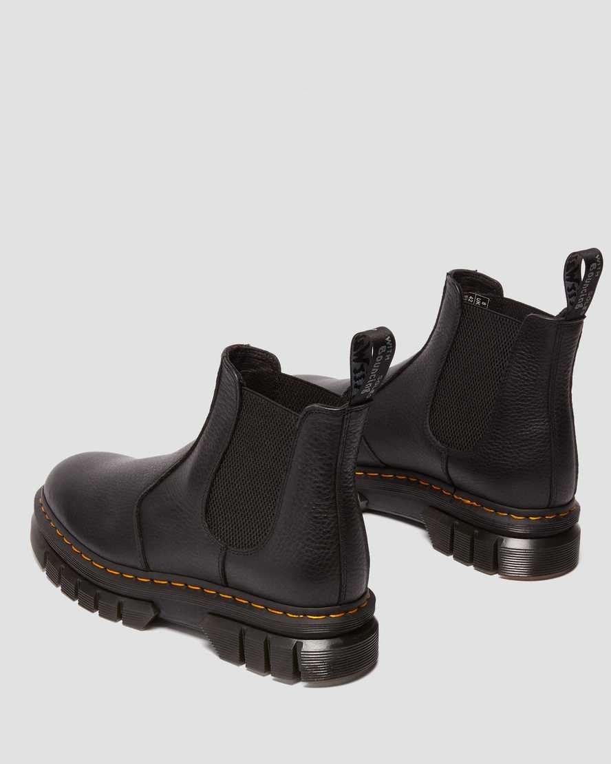 Dr Martens Rikard Lunar Leder Chelsea Stiefel Herren Schwarz | UXB-260934