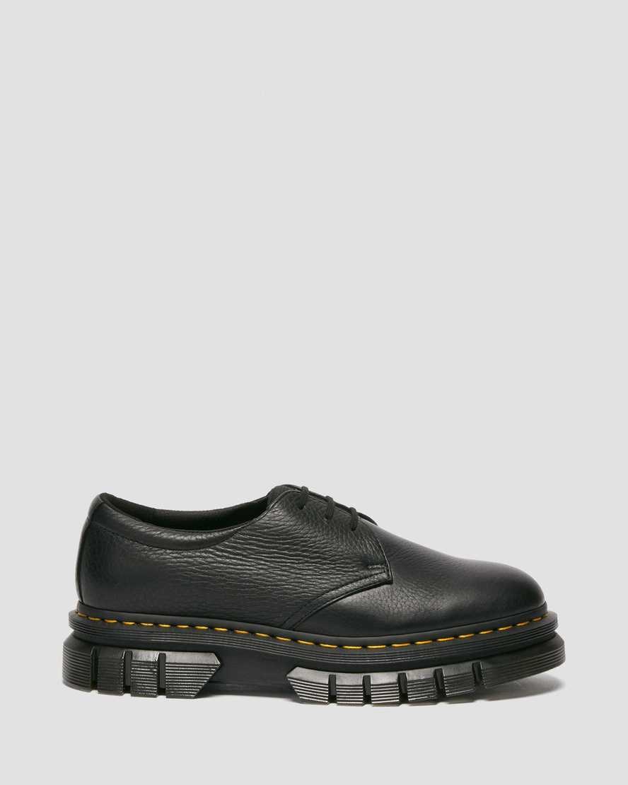 Dr Martens Rikard Lunar Leder Oxfords Schuhe Herren Schwarz | ILX-712549