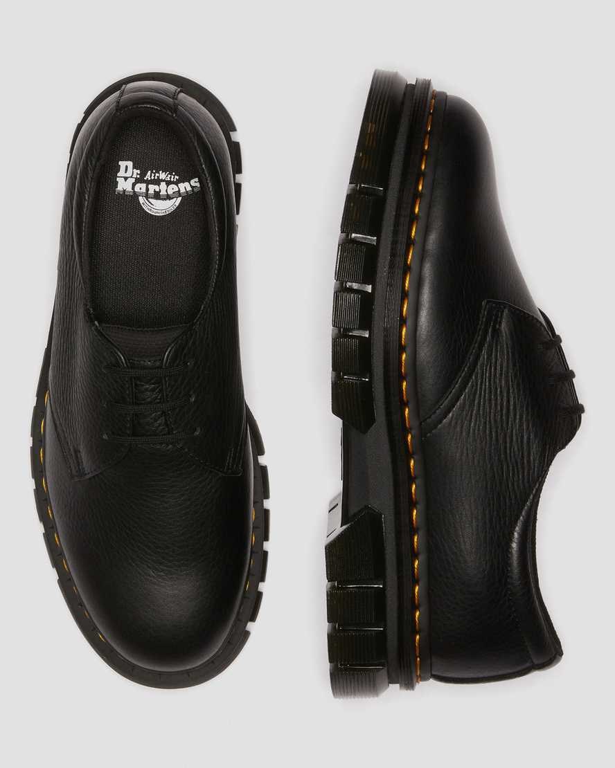 Dr Martens Rikard Lunar Leder Oxfords Schuhe Herren Schwarz | ILX-712549