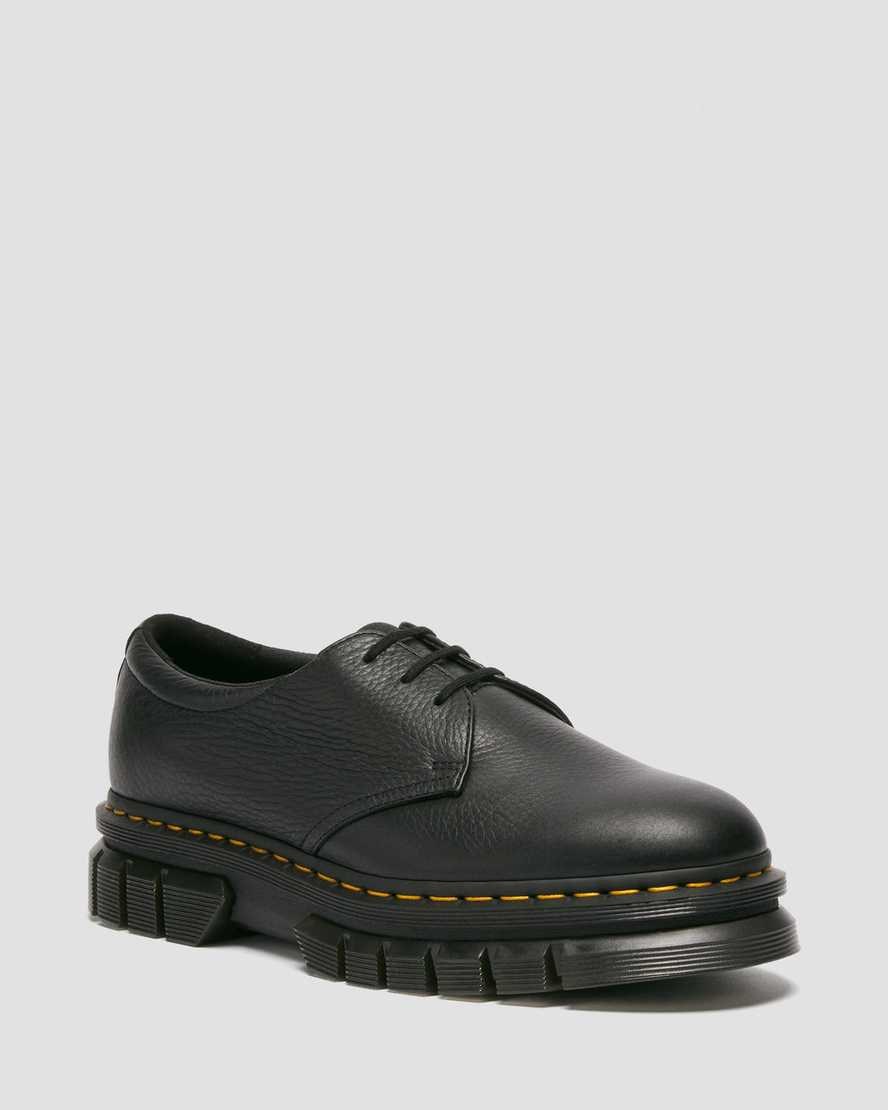 Dr Martens Rikard Lunar Leder Oxfords Schuhe Herren Schwarz | ILX-712549