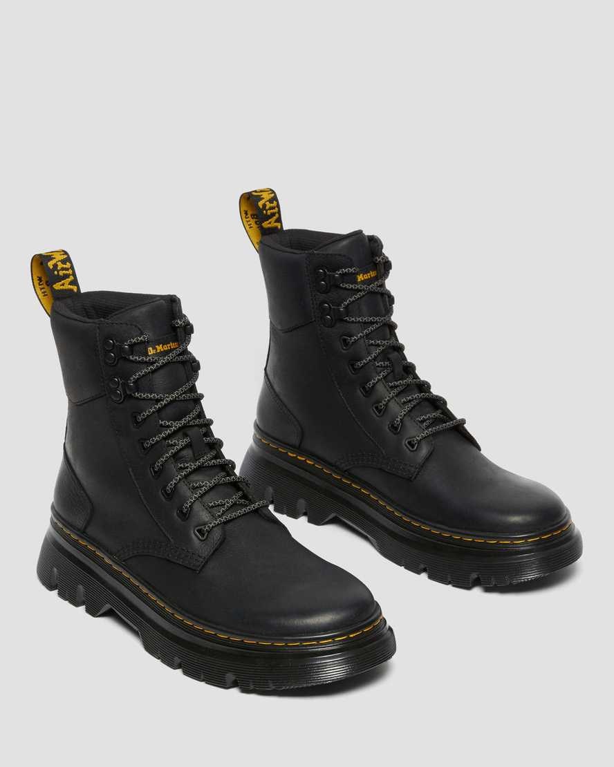 Dr Martens Tarik Wyoming Leder Stiefeletten Herren Schwarz | FVJ-971658