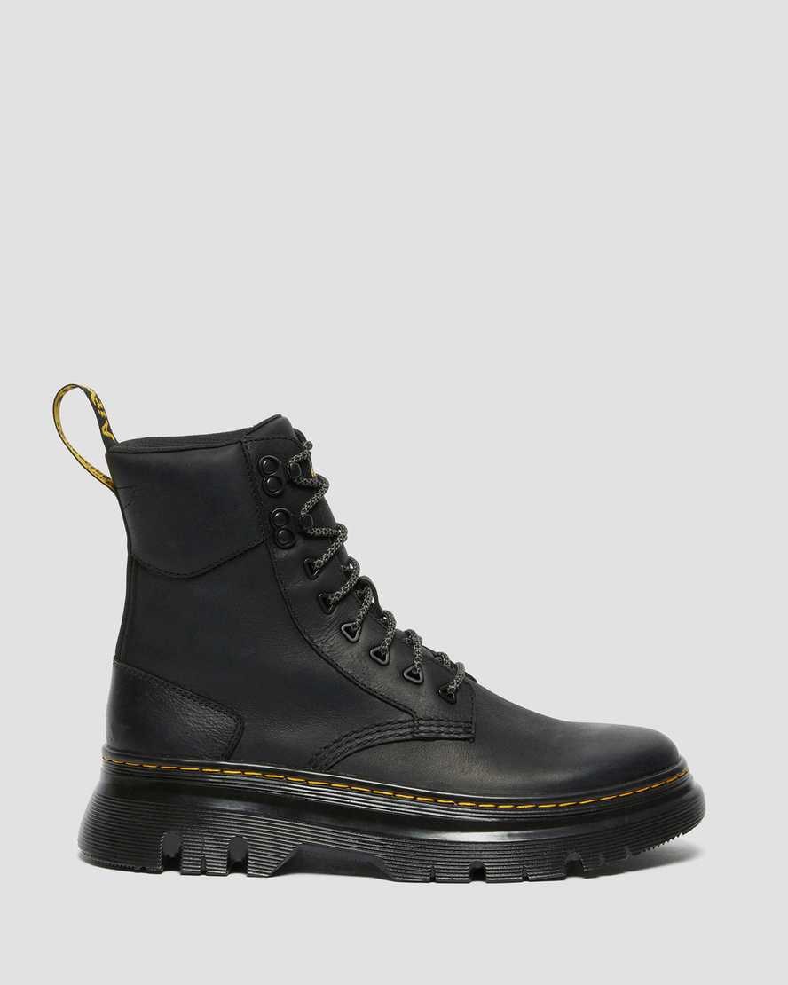 Dr Martens Tarik Wyoming Leder Stiefeletten Herren Schwarz | FVJ-971658