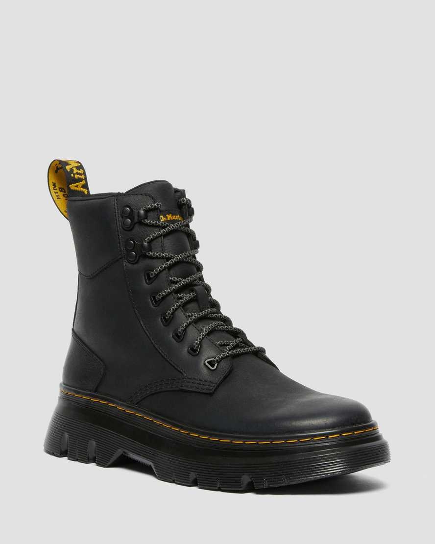 Dr Martens Tarik Wyoming Leder Stiefeletten Herren Schwarz | FVJ-971658