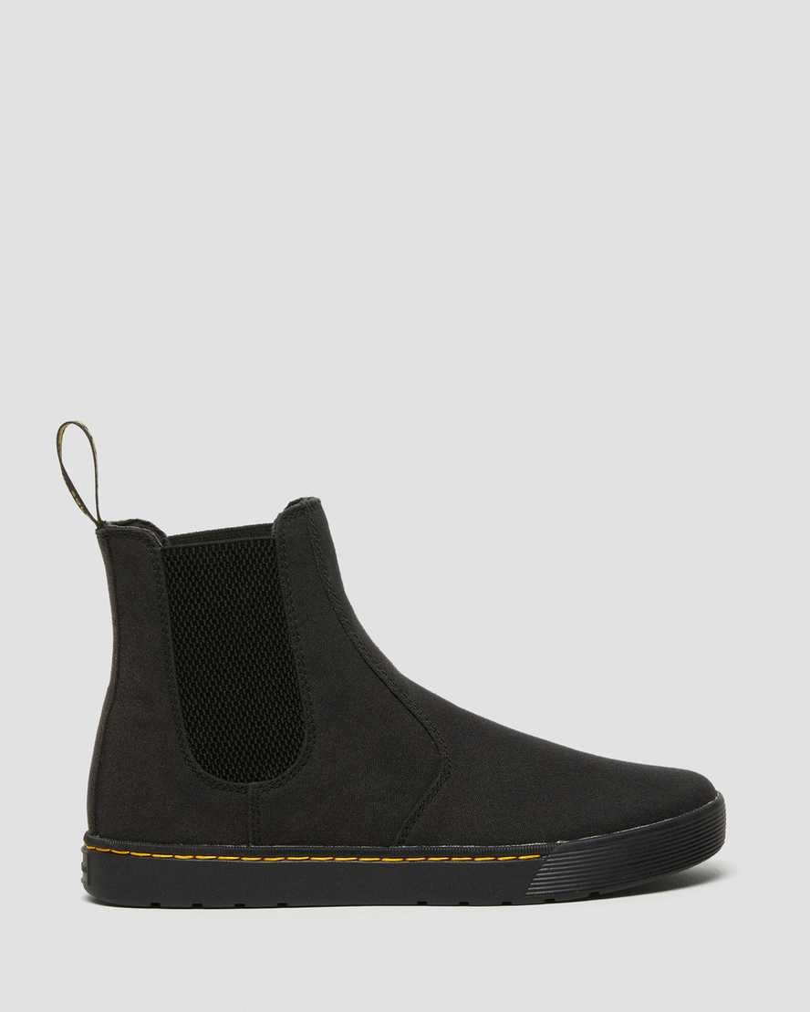 Dr Martens Tempesta Canvas Boots Damen Schwarz | QJM-391782