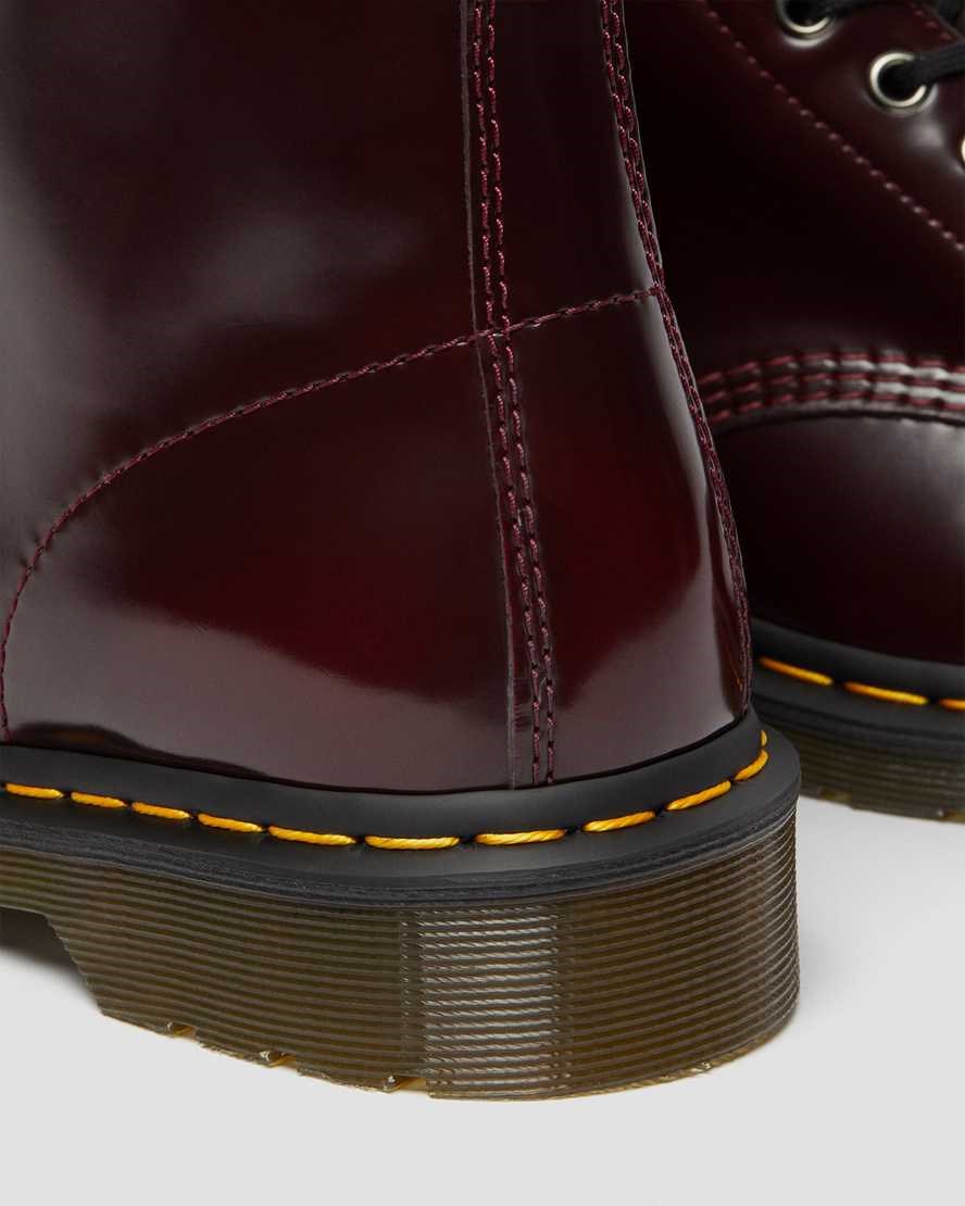 Dr Martens Vegan 1460 Schnürstiefel Damen Rot | OJG-964128