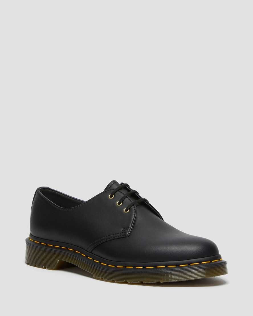 Dr Martens Vegan 1461 Felix Oxfords Schuhe Damen Schwarz | VEH-138026