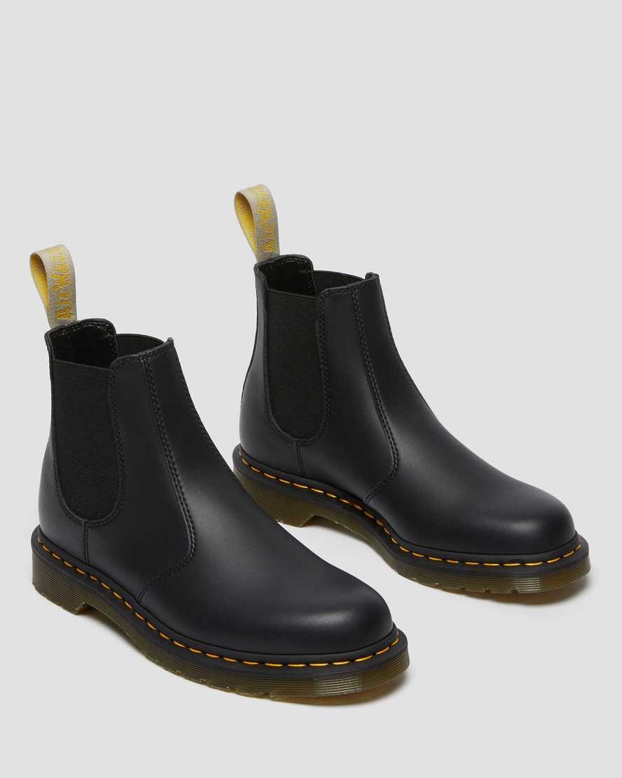 Dr Martens Vegan 2976 Felix Chelsea Stiefel Damen Schwarz | GWF-730629