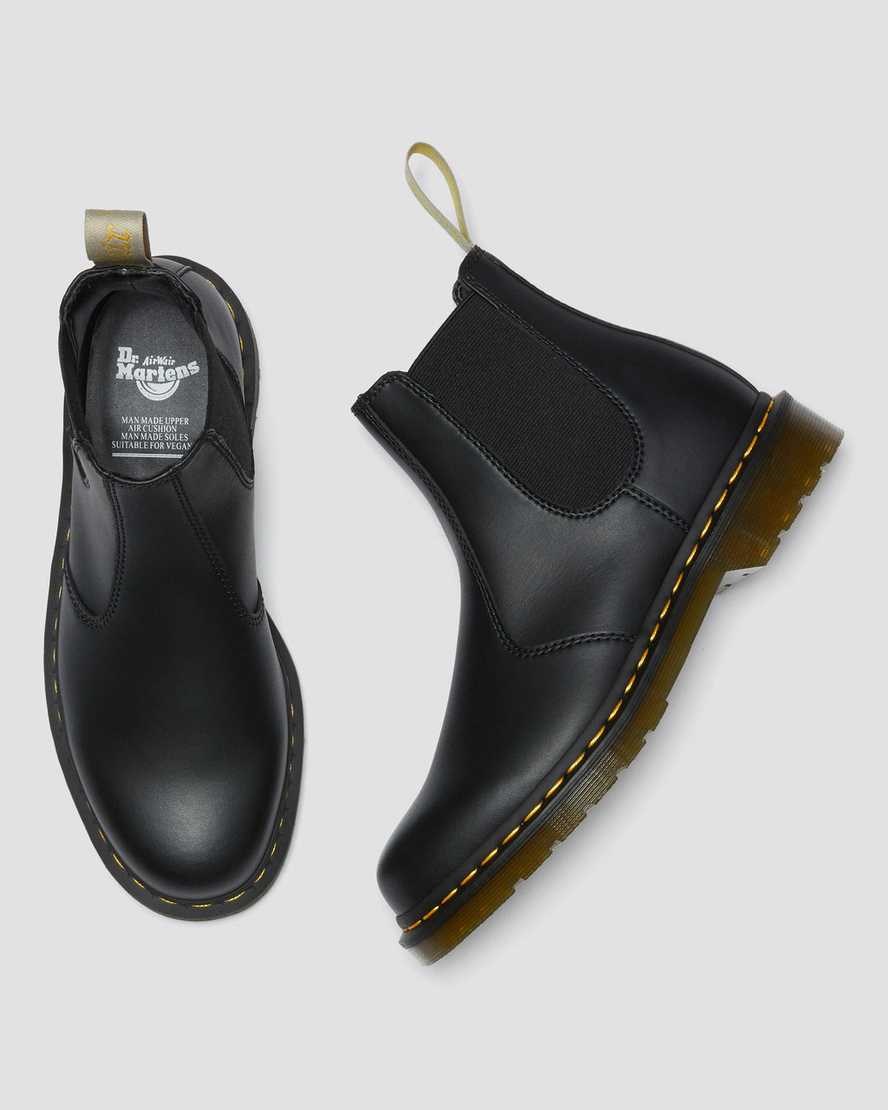 Dr Martens Vegan 2976 Felix Chelsea Stiefel Damen Schwarz | GWF-730629