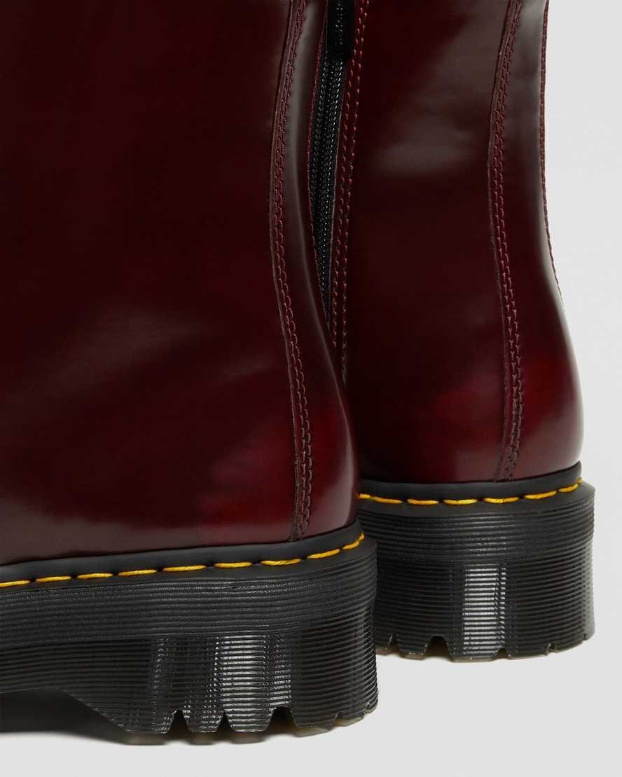 Dr Martens Vegan Jadon II Schnürstiefel Herren Rot | PER-341725