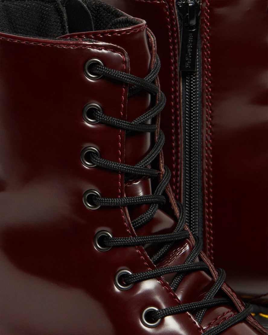 Dr Martens Vegan Jadon II Schnürstiefel Herren Rot | PER-341725